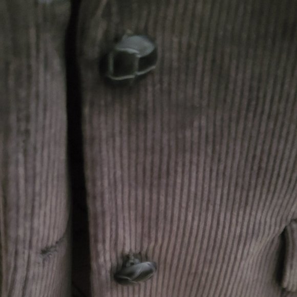 Grey Corduroy Skirt and Jacket Set - Picture 4 of 13